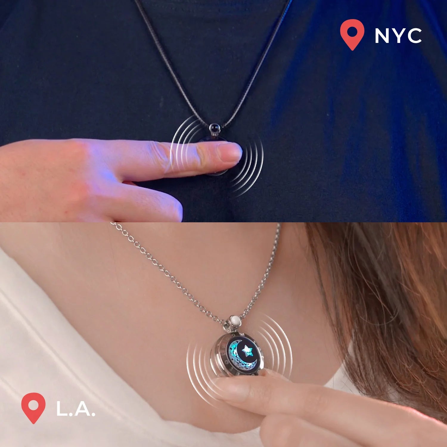 Sun&Moon Smart Necklaces