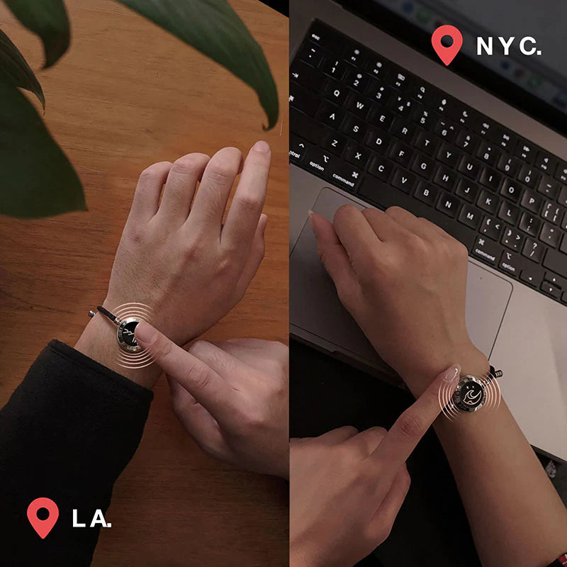 Mountain&Sea smart bracelets with Milanese rope