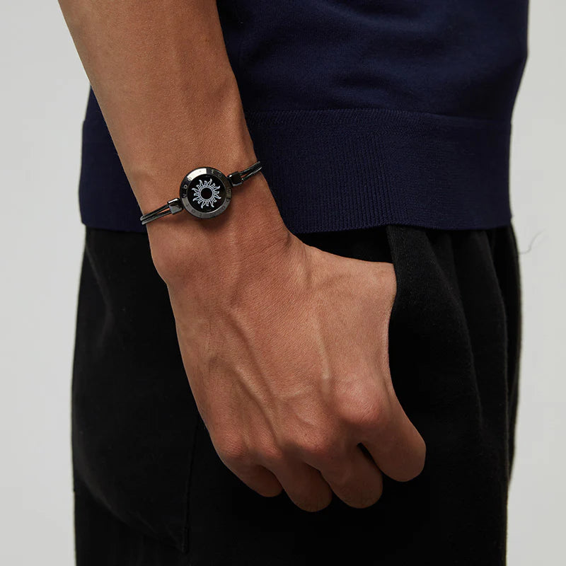 Sun&Moon smart bracelets with snake chain