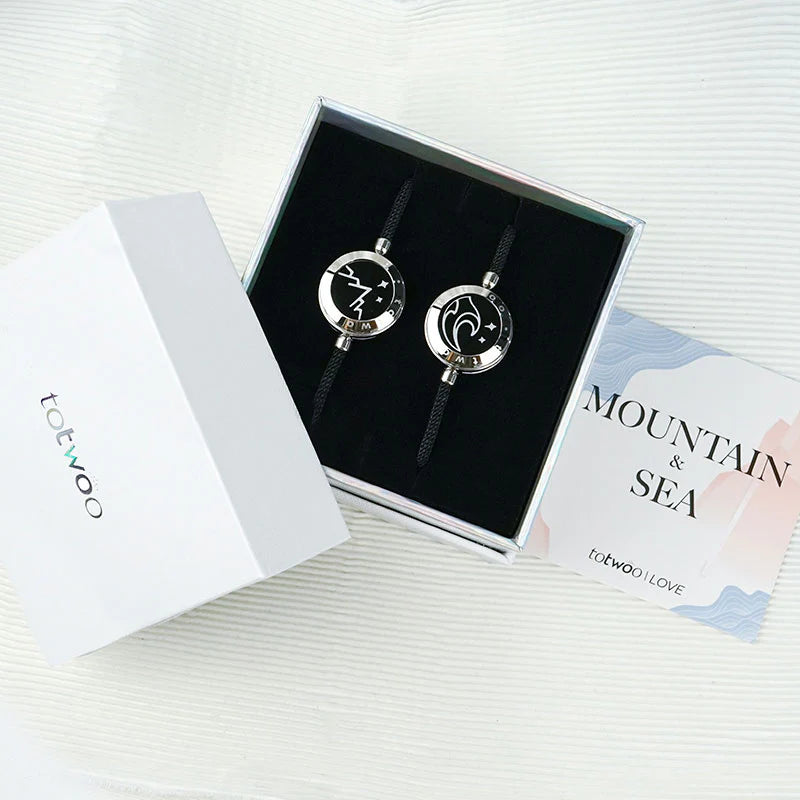 Mountain&Sea smart bracelets with Milanese rope