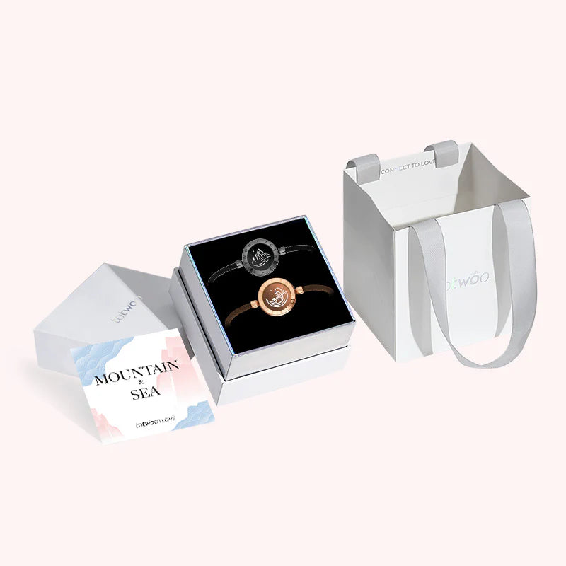 Mountain&Sea smart bracelets with Milanese rope