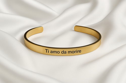 Braccialetto personalizzato in acciaio inossidabile