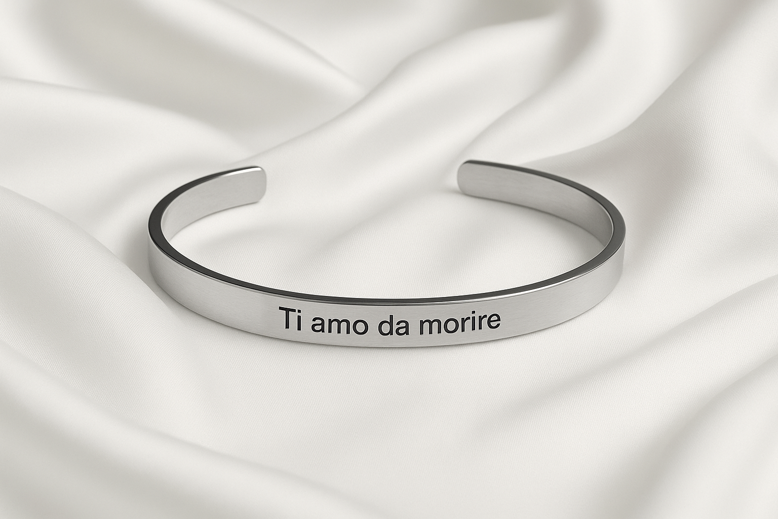 Braccialetto personalizzato in acciaio inossidabile